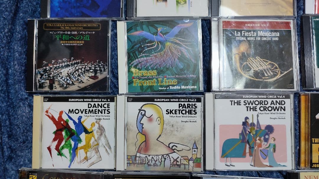 吹奏楽　CD 36枚セット＋CD BOX＋　DVD 5枚セット＋書籍2冊