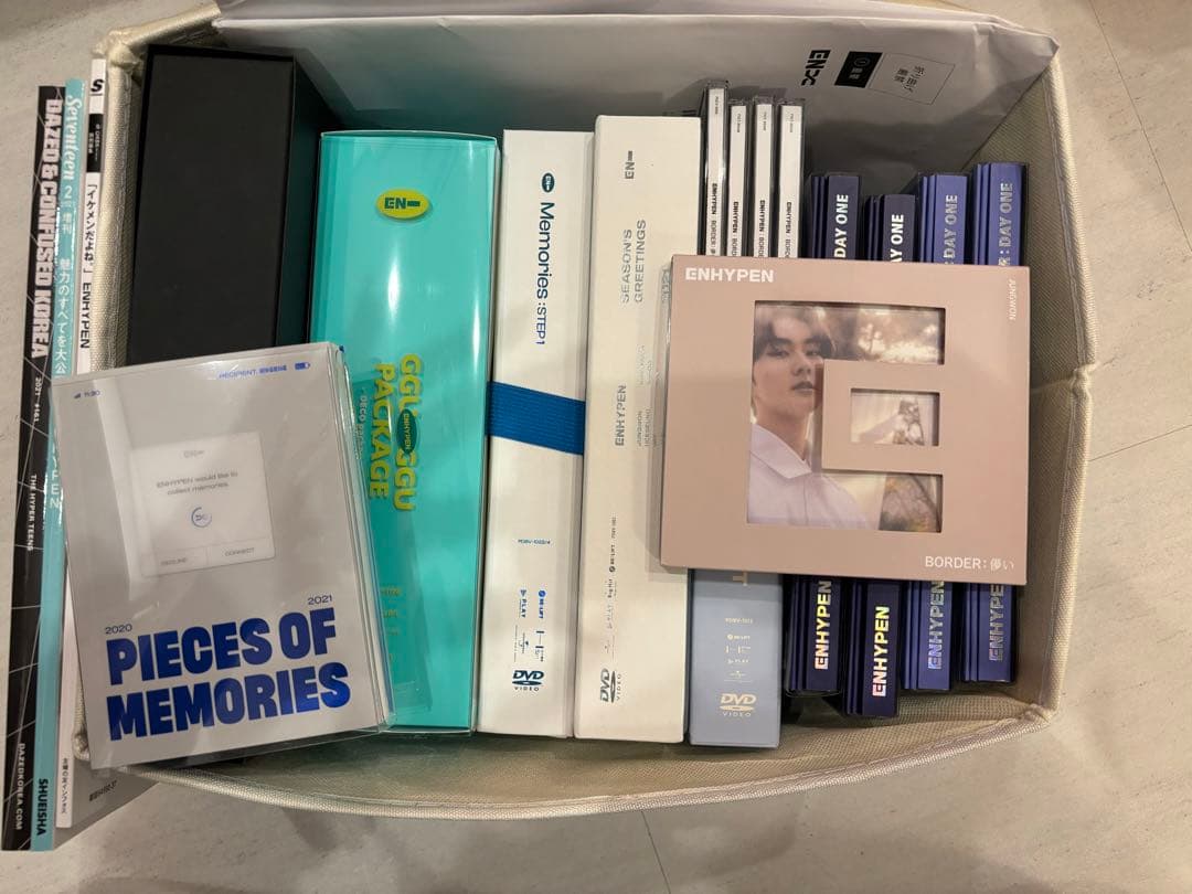 enhypen グッズ 特典 アルバム まとめ売り まとめ memories