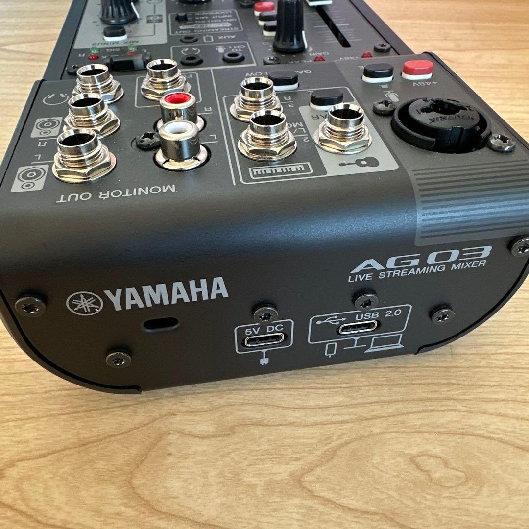 【美品】YAMAHA AG03MK2 ブラック