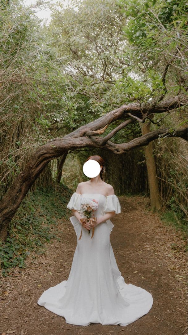 【p.】 アーバンブランシュ WD110 ウェディングドレス パフスリーブ