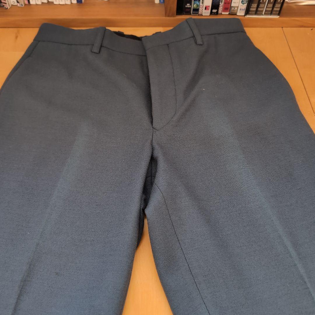 SCYE ウール ダブルブレスト スーツ ダスティブルー