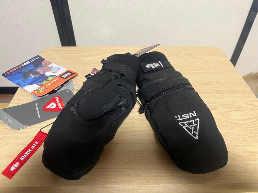 HAND OUT NSTコラボミトン 革製グローブ