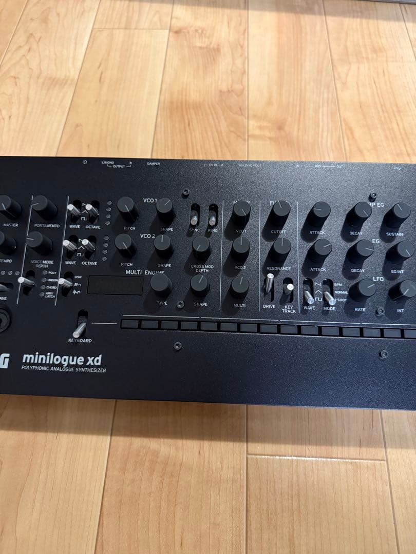 【付属品完備】KORG minilogue xd module