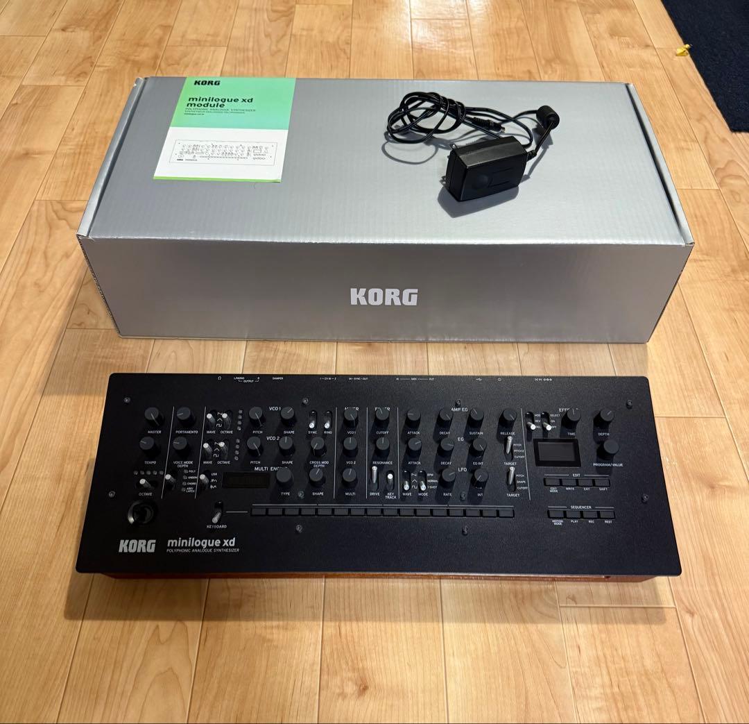 【付属品完備】KORG minilogue xd module