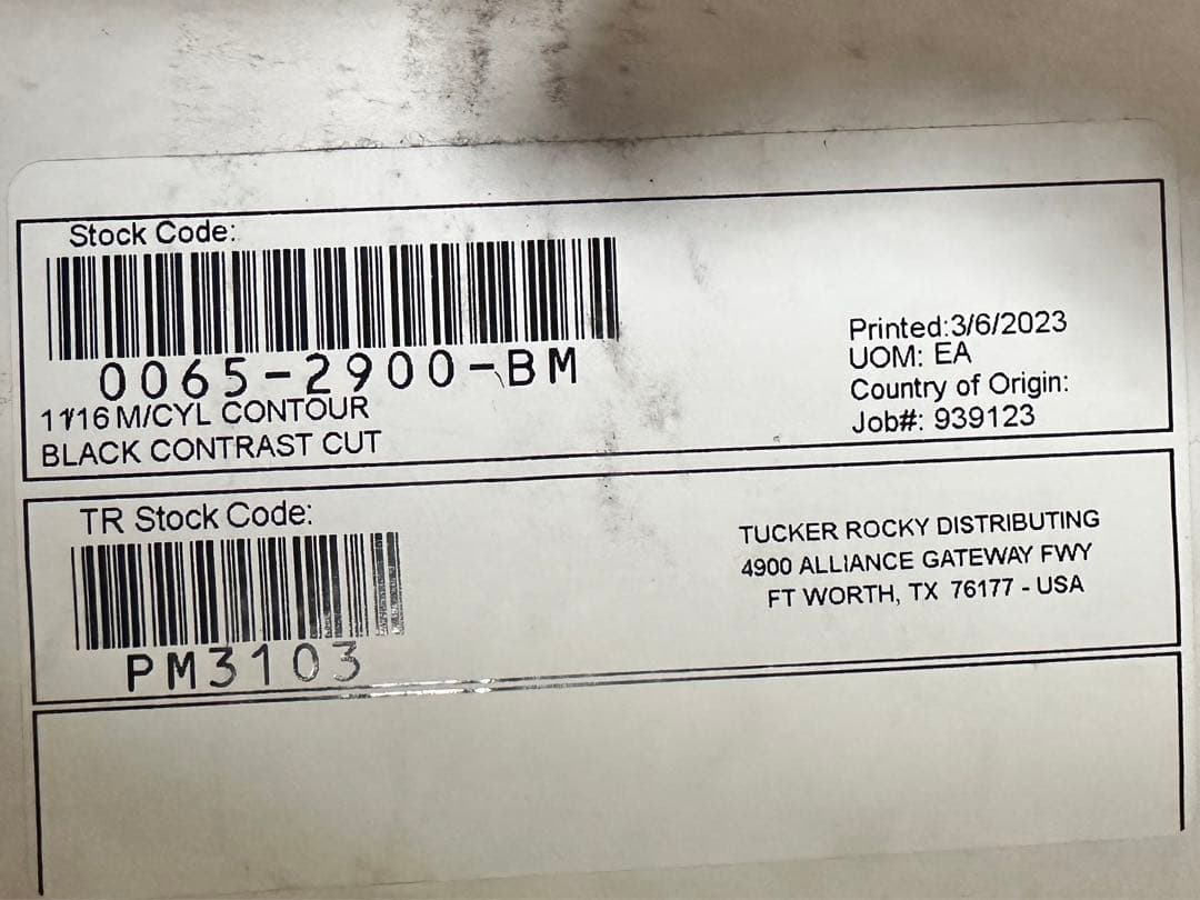 【新品】パフォーマンスマシン　リアブレーキマスターシリンダー