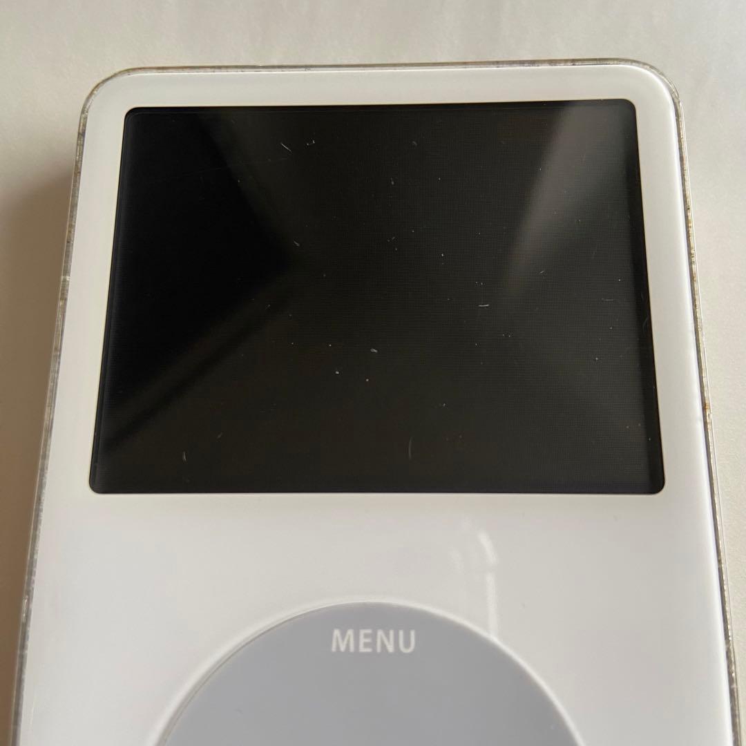 iPod classic 第5世代 30GB ホワイト 充電ケーブル付き