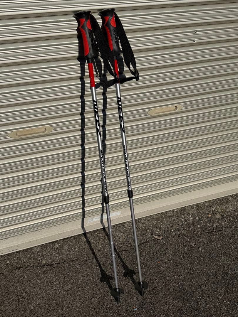 スキー板 ジュニア 130 ストックセット