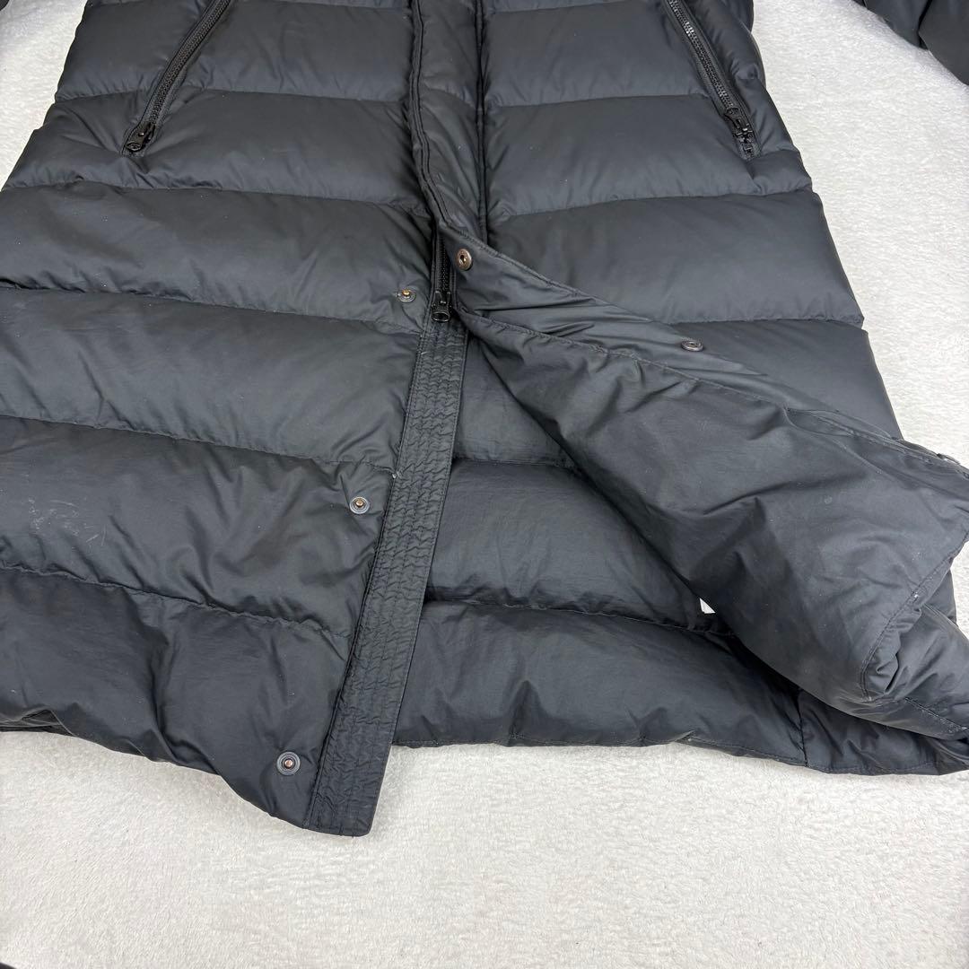 NIKE ナイキ ロングダウン ベンチコート メンズ S ブラック ダウンコート