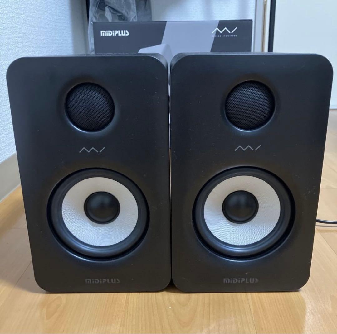 MIDIPLUS MI5 スタジオモニタースピーカー ブラック
