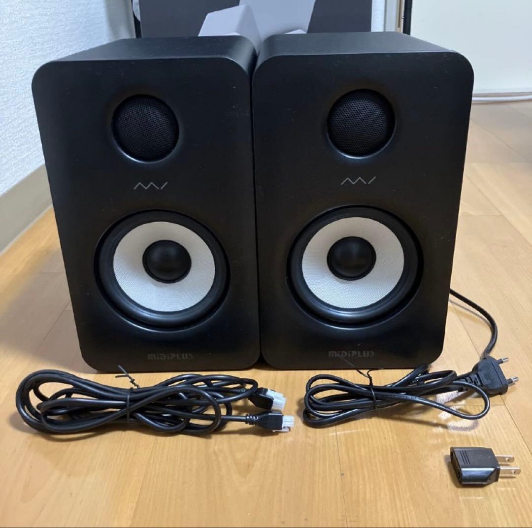 MIDIPLUS MI5 スタジオモニタースピーカー ブラック