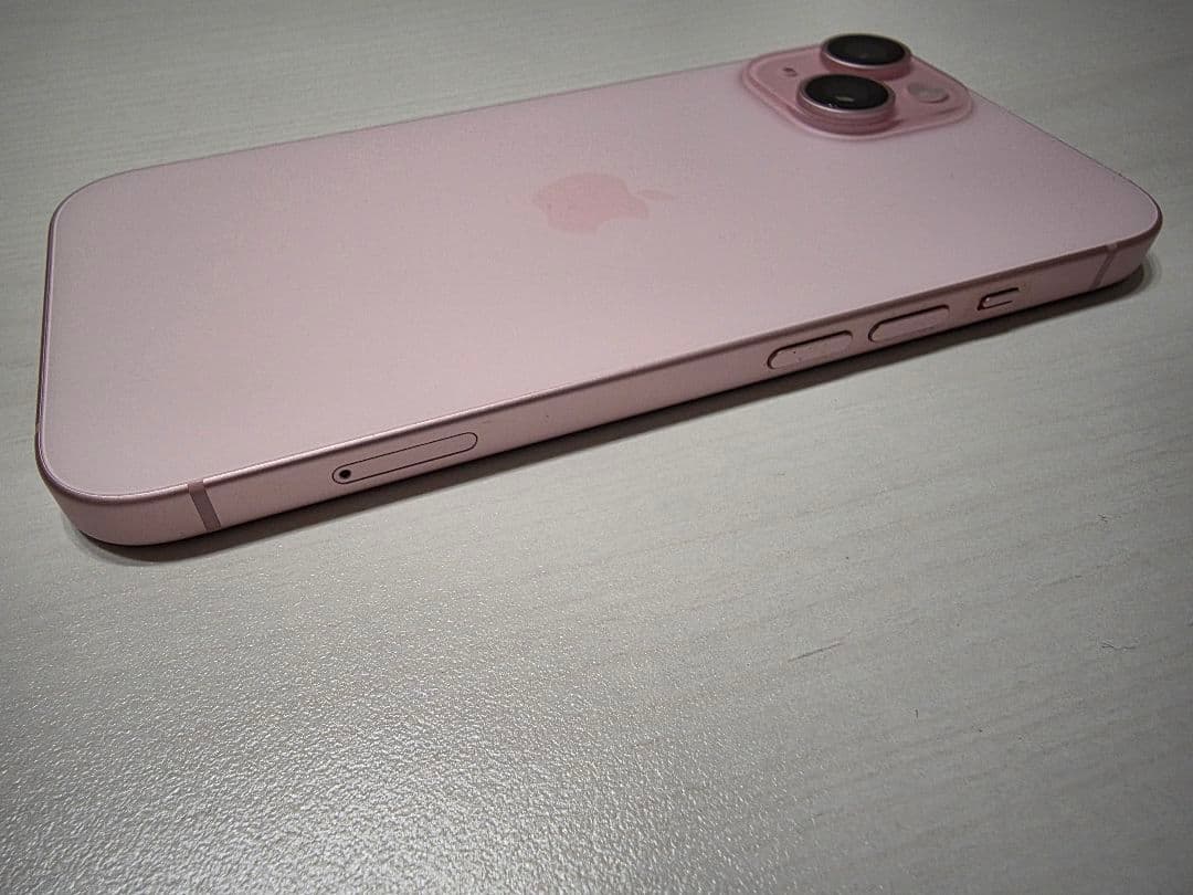 【美品】iPhone15 ピンク 128GB