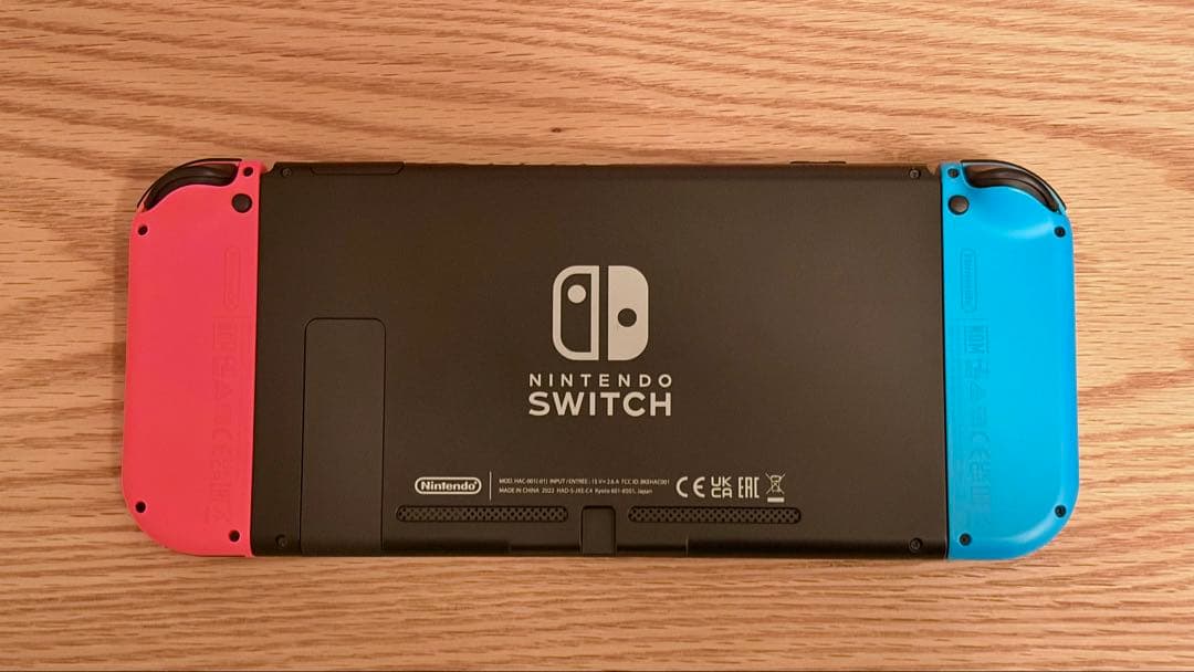 【美品】Nintendo Switch 本体 青/赤 Joy-Con付き