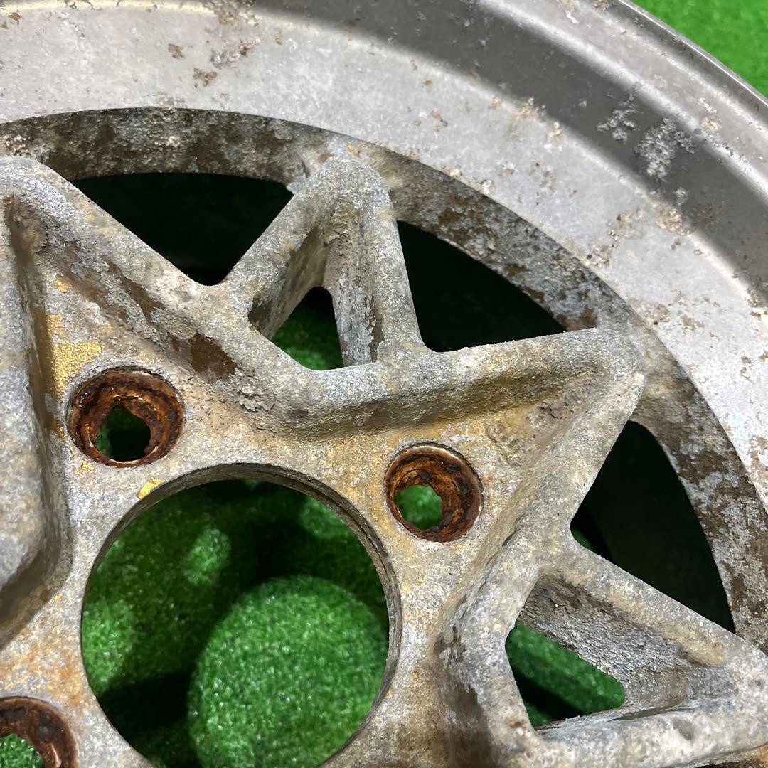 蓮①2本 テクノレーシング　14\" 6J 114.3 4穴　当時物！