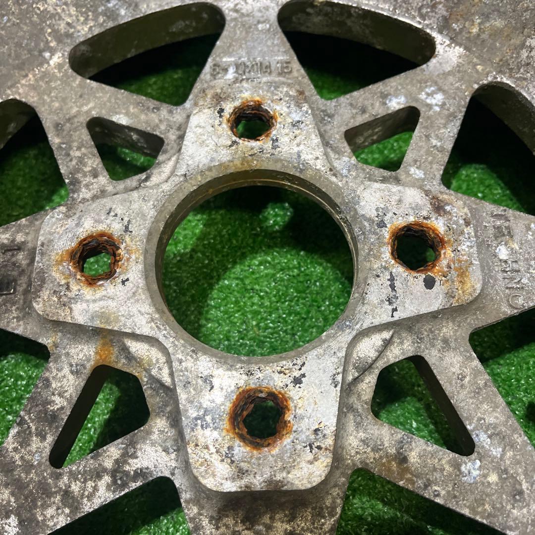 蓮①2本 テクノレーシング　14\" 6J 114.3 4穴　当時物！