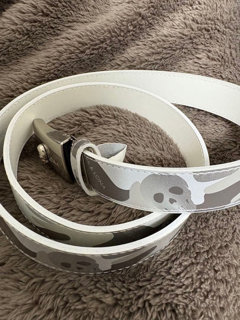 【最終価格】MARK&LONA マークアンドロナ　スカルバックル ベルト