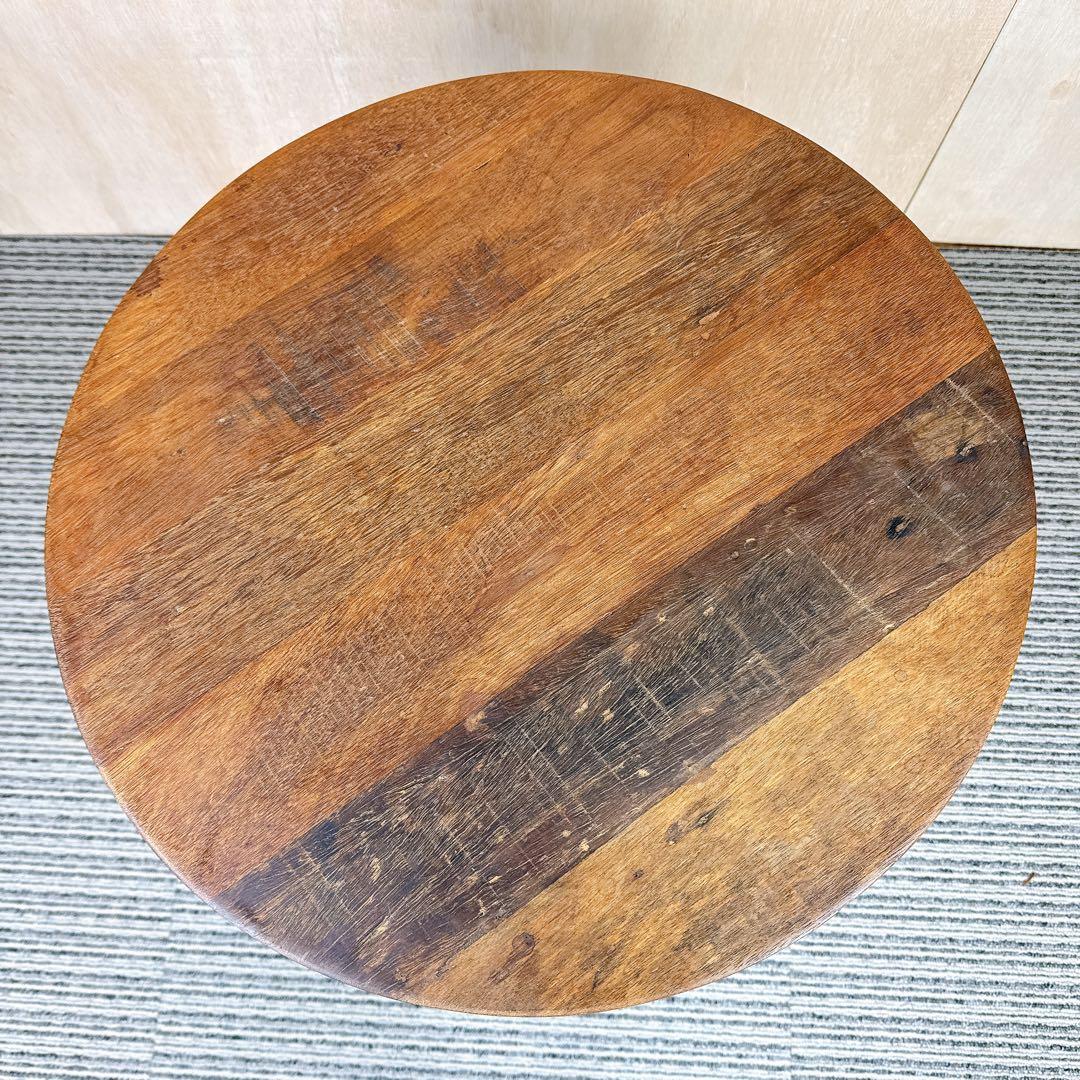 FLYMEe CRASH GATE D8 サイドテーブル 回転昇降 アンティーク