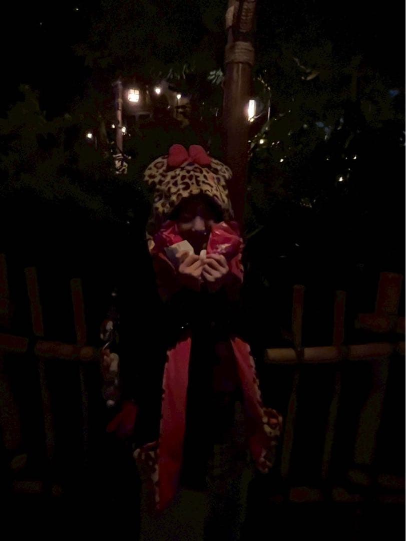 ヒョウ柄のマフラーキャップです♪一回しか使用してません可愛いです