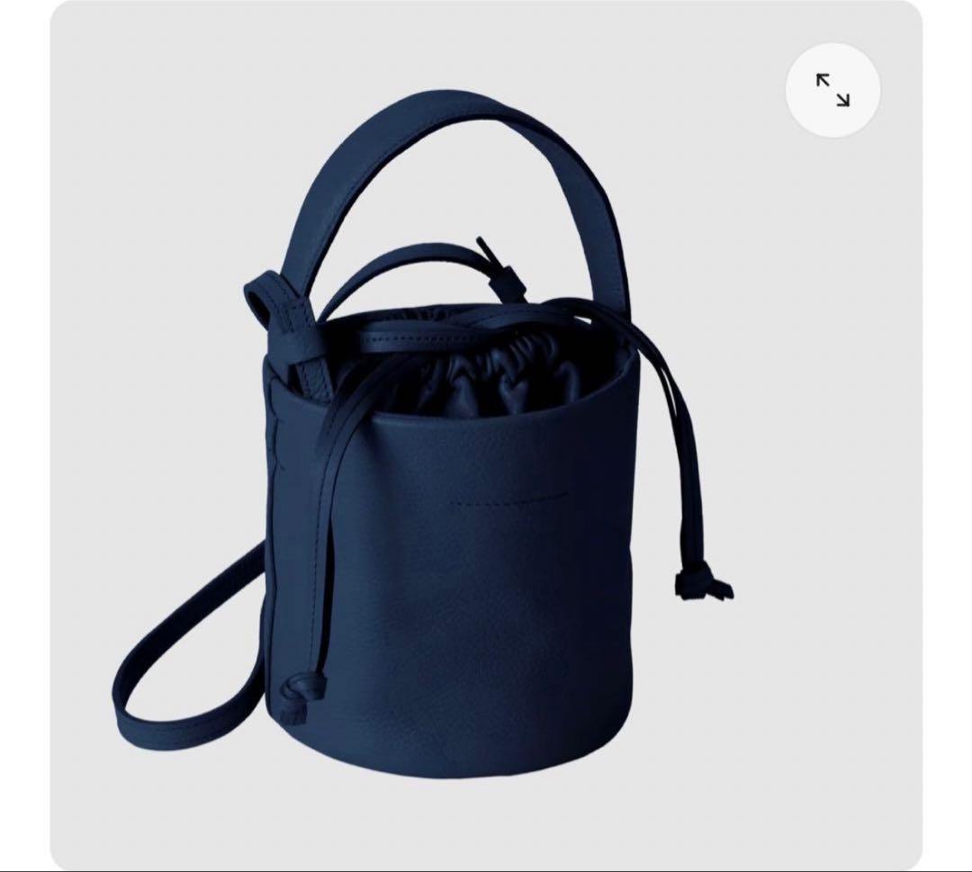 【未使用】thehighlights ザハイライツ 'pot' ink navy