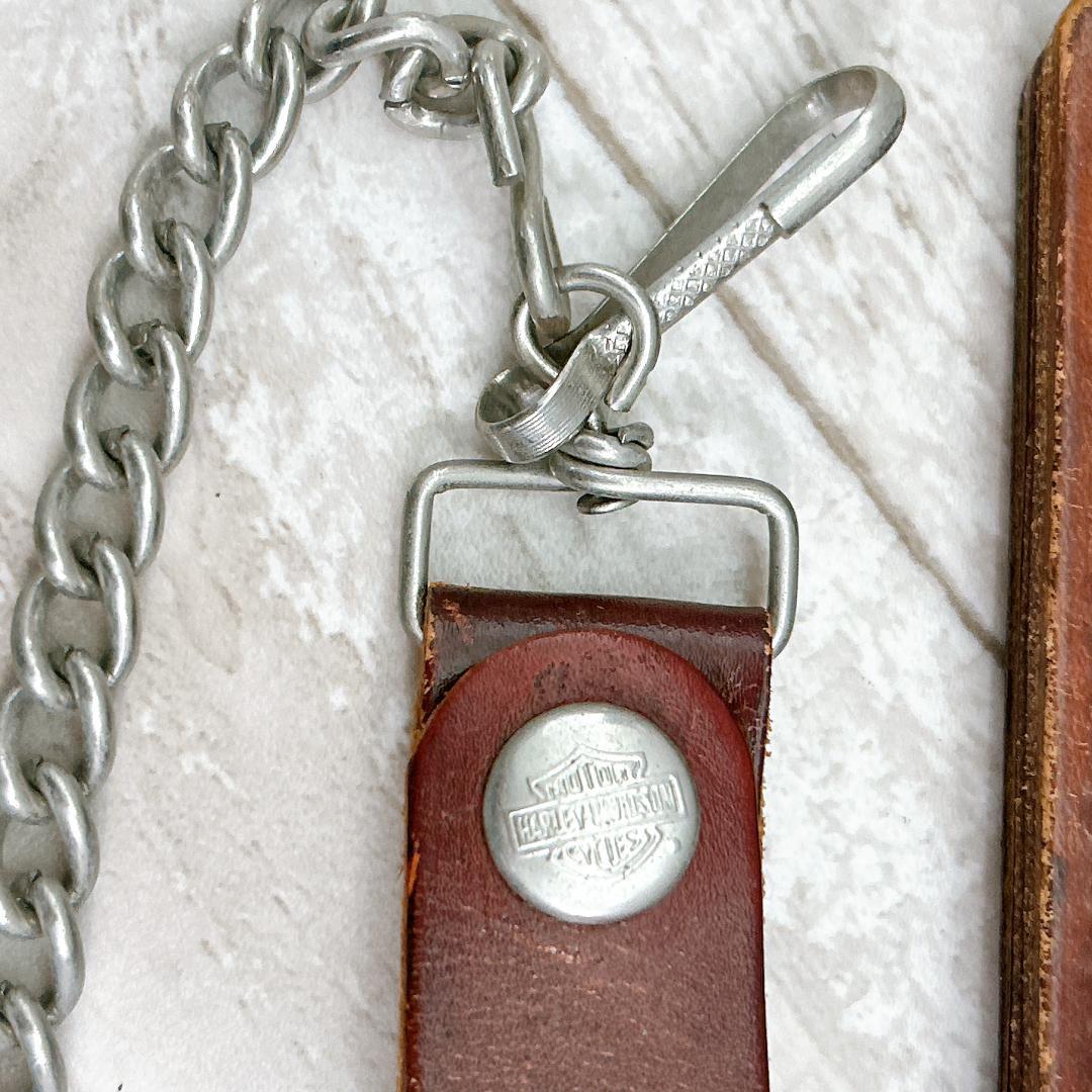 ミ*コ様 ハーレーダビッドソン Harley Davidson チェーン付レザー