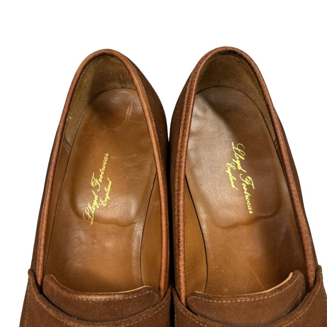 クロケット製 ロイドフットウェア ローファー Jシリーズ 茶 6.5E 25cm