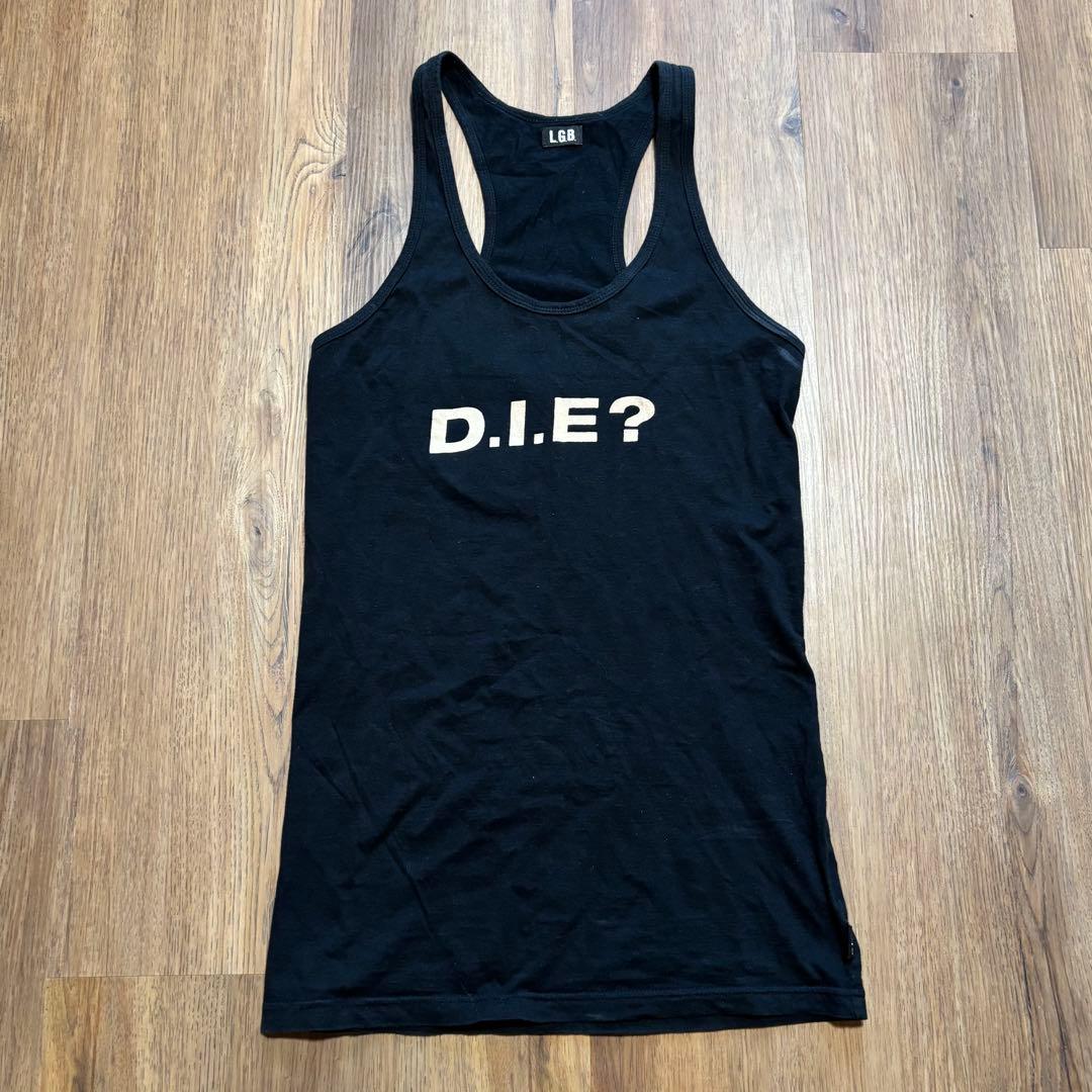 LGB D.I.E? スカル タンクトップ