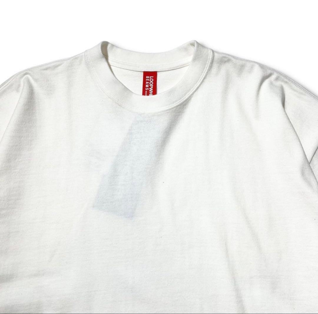 一度のみ使用⭐︎ビームス × ループウィラー 別注 ルーズフィット Tシャツ M