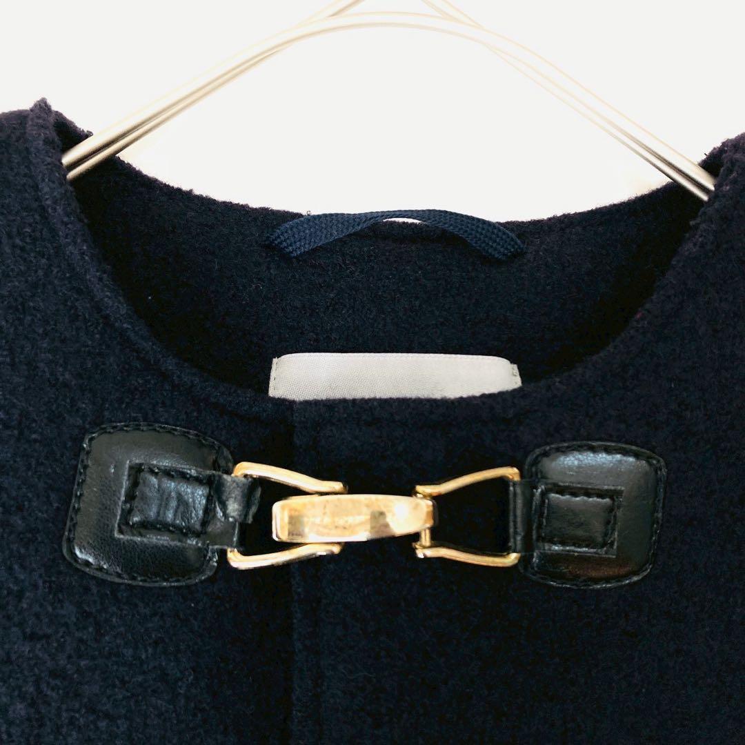 現行✨マックスマーラ　リバーポンチョ　ケープコート　イタリア製　ネイビー　S