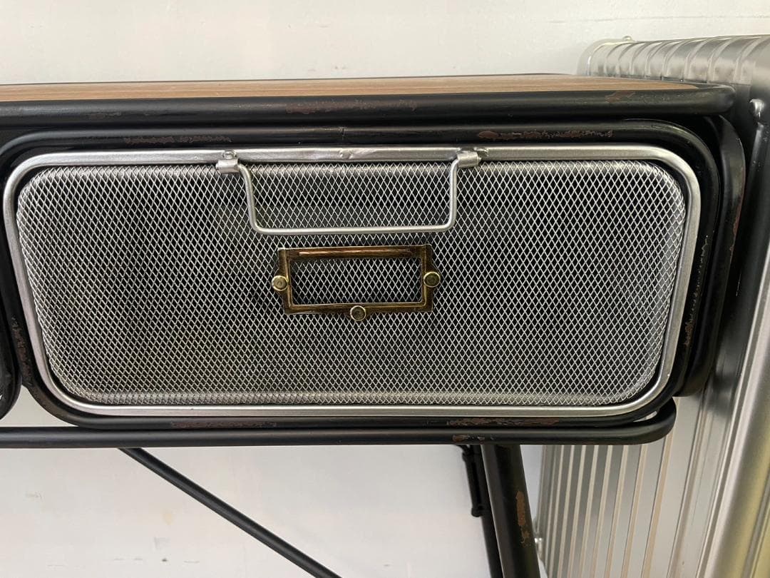 男前インテリア サイドテーブル テーブル コンソール デスク ヴィンテージ