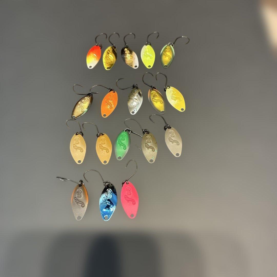 ベルベットアーツ　フォルテ　0.9g 18枚　エリアトラウト