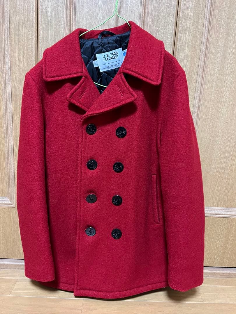 shot ピーコート(レッド)