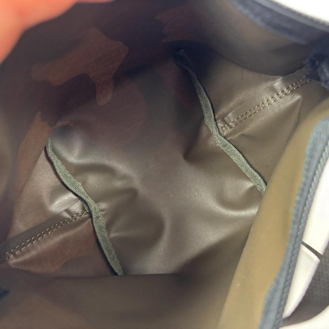 超美品 エルベシャプリエ 舟型ショルダーS お洒落 カモフラ 2885W