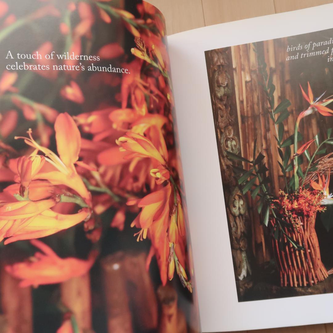 特別価格！　希少洋書 『花のインスピレーション装飾』生花、フラワーアレンジメント