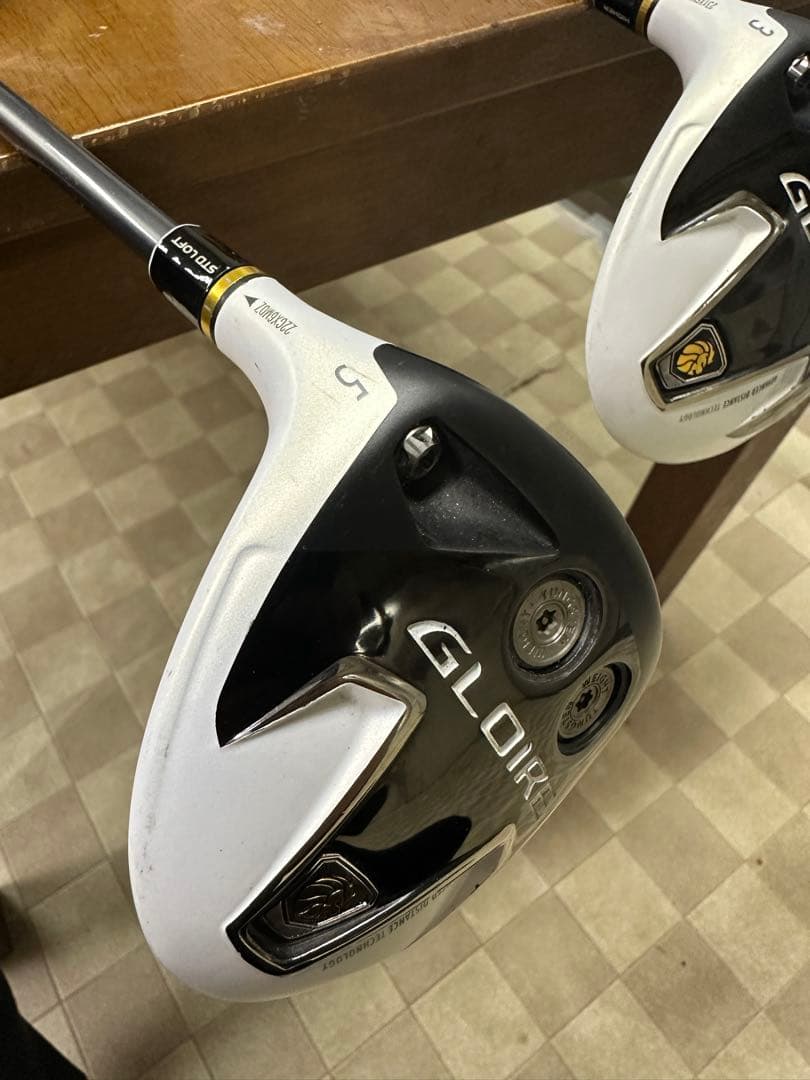 テーラーメイド初代グローレドライバー 1w 3w 5w3本セット レフティ　左用