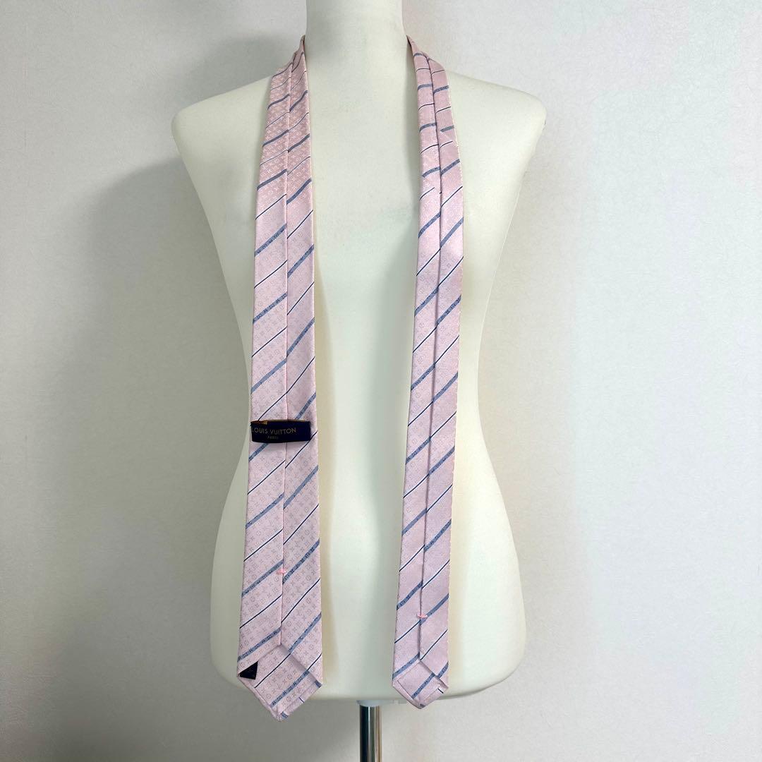 LOUIS VUITTON ルイヴィトン　ネクタイ　ピンク