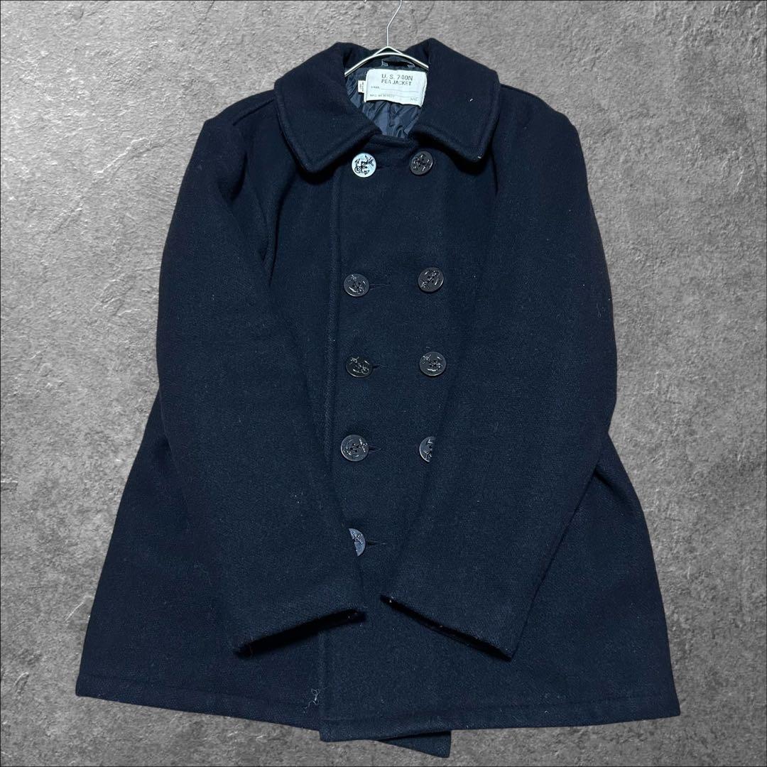 \" 42 \" SCHOTT Pコート 740N USA製 PEA JACKET