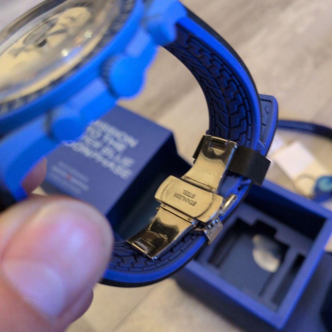 OMEGA x Swatch Speedmaster スーパーブルー