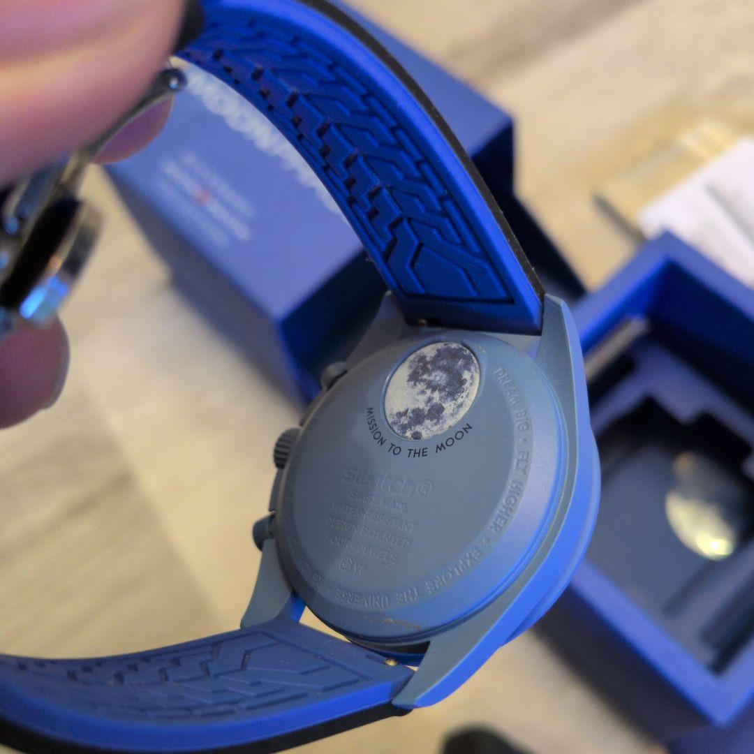 OMEGA x Swatch Speedmaster スーパーブルー