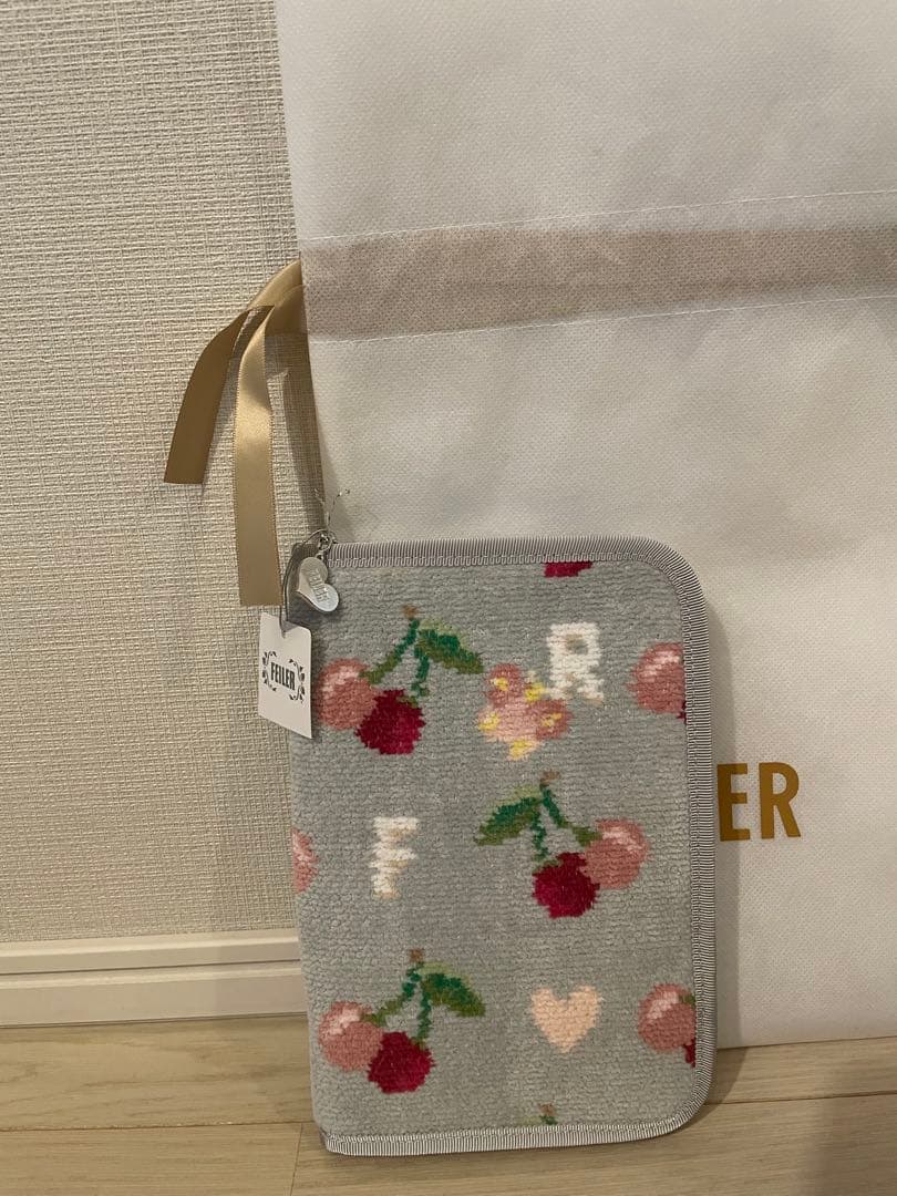 FEILER フェイラー 母子手帳ケース チェリー