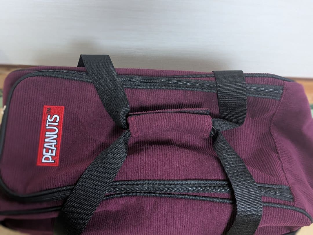 スヌーピー 2個入れ ボウリング用バッグ ワイン