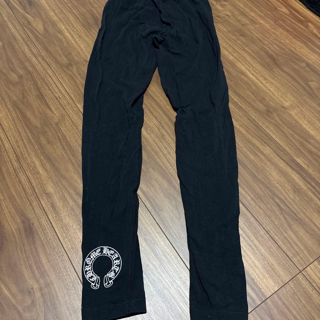 CHROME HEARTS ブラックレギンス　mサイズ