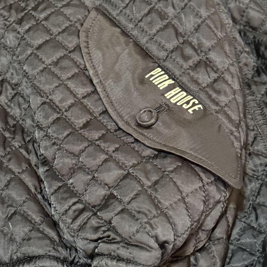 ピンクハウス N-2B キルティングジャケット 2way ボア フード MA-1