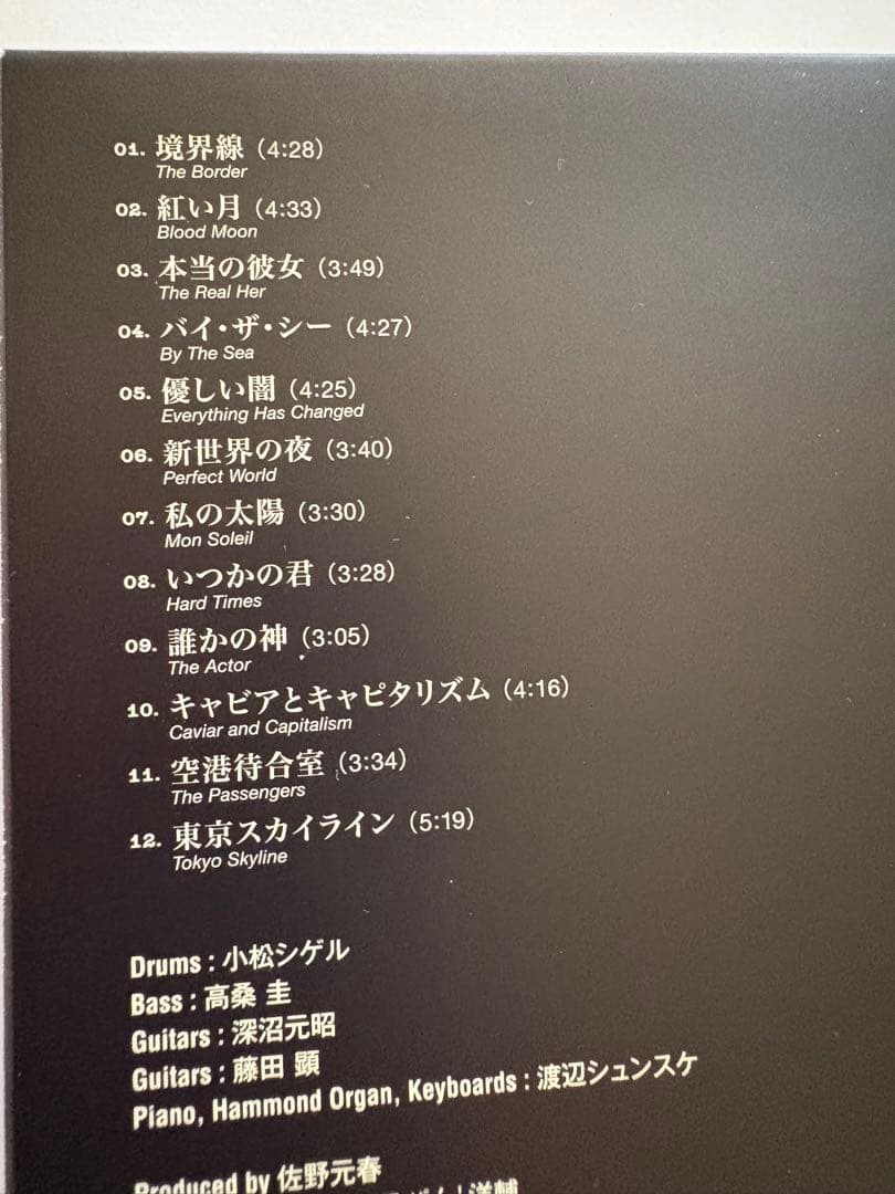 佐野元春CD+DVD ブラッドムーン 初回限定盤