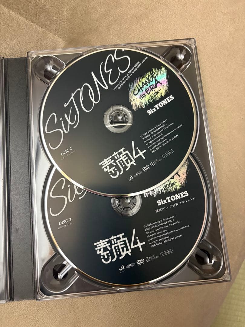 SixTONES 素顔4 SixTONES盤 正規品