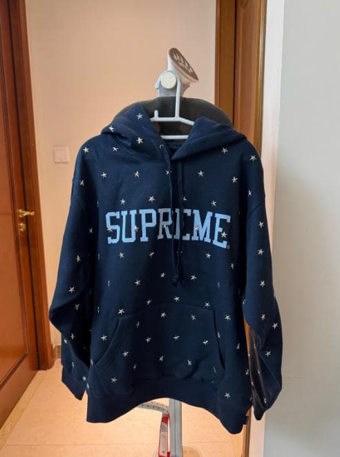 Supreme スターズスタッズ フーディ スウェットシャツ Mサイズ【美品】