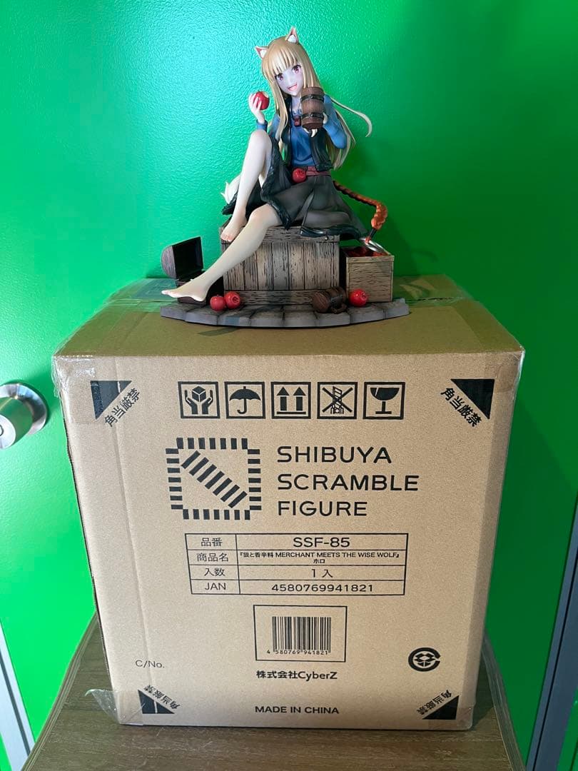 d*7様 狼と香辛料　ホロ　フィギュア　渋谷スクランブル
