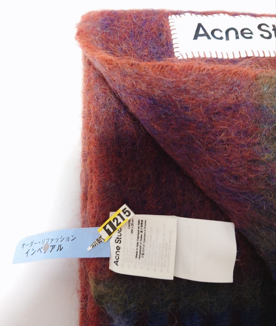 !正規品★美品★Acne Studios★フリンジ付きマフラー 男女兼用