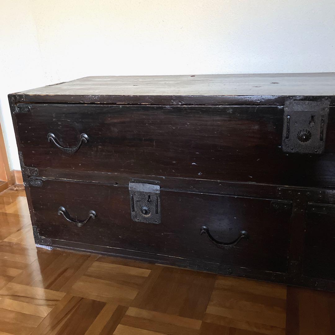 和箪笥　時代箪笥　古家具　ローボード　和骨董　アンティーク