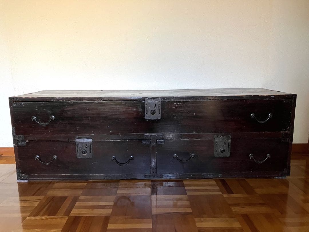 和箪笥　時代箪笥　古家具　ローボード　和骨董　アンティーク