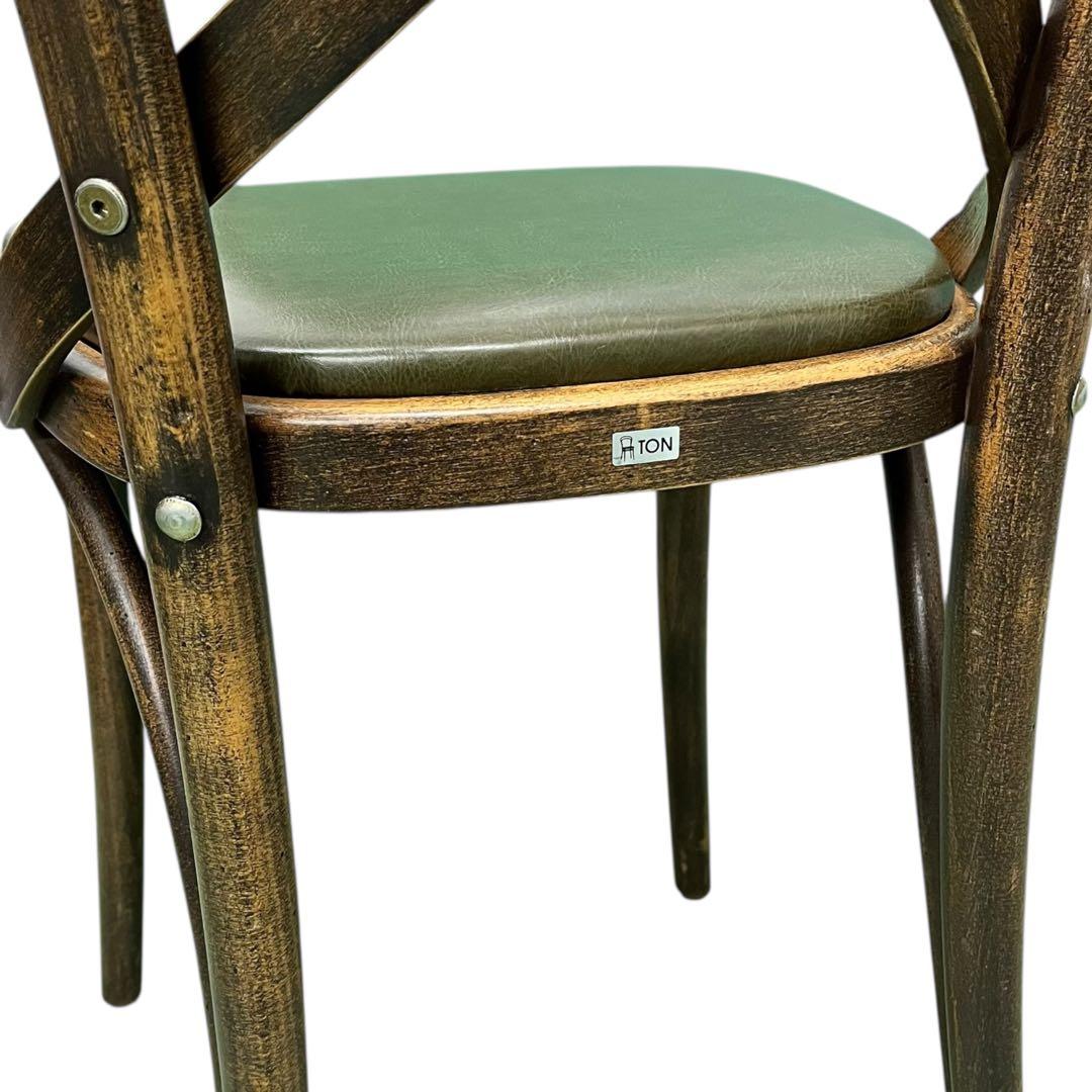 【希少】TON トン ベントウッドチェア No.150 クロスバック 曲木 1脚