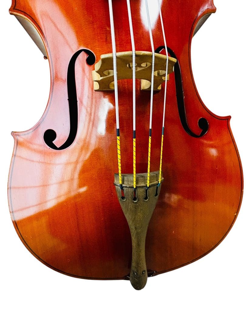 SUZUKI　コントラバス　No85　3/4　国産　1990年製　弦楽器　本体